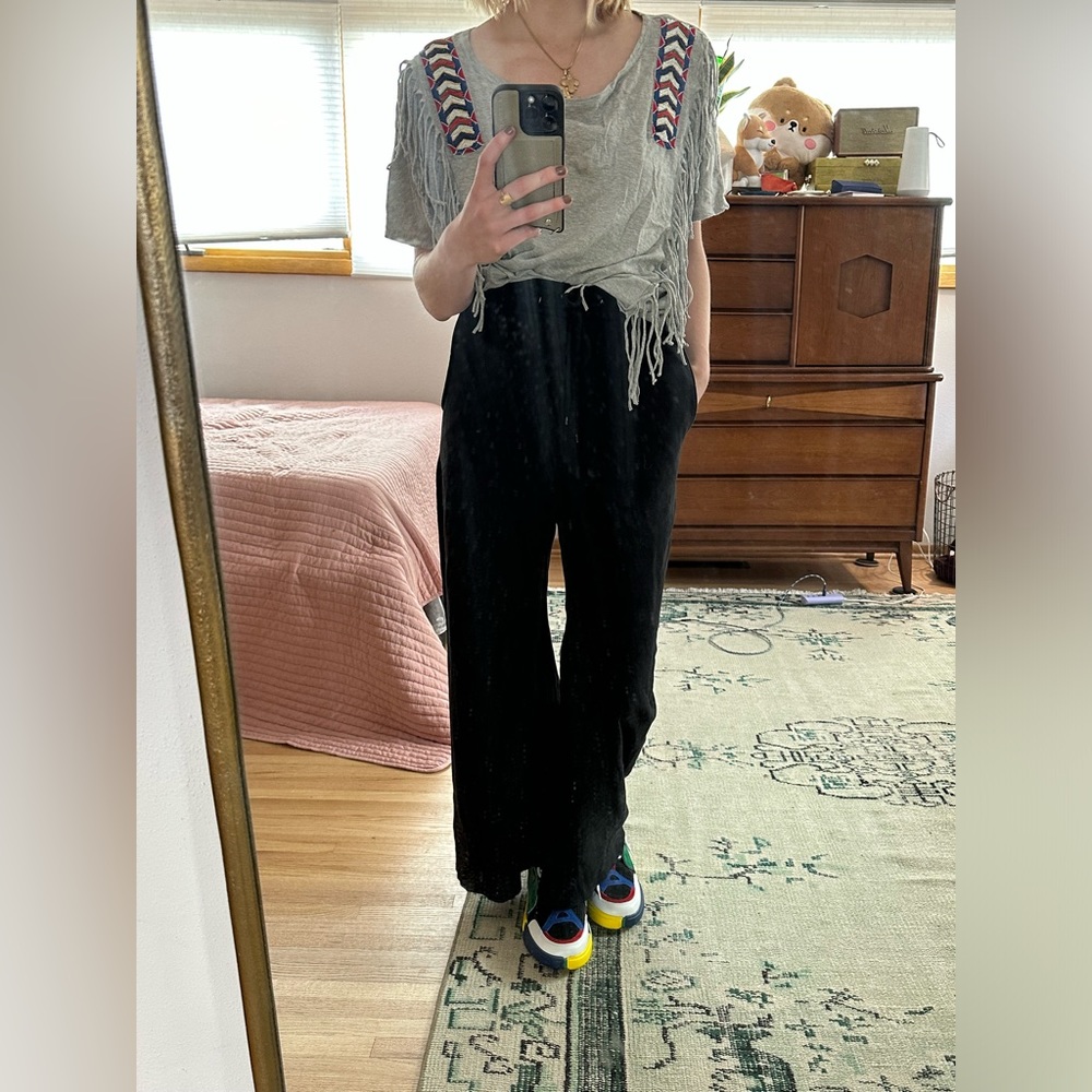 Wide Leg Women’s Pants in Black - Versatile Everyday Style